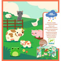 Pegatinas reposicionables Los animales de la granja - Djeco