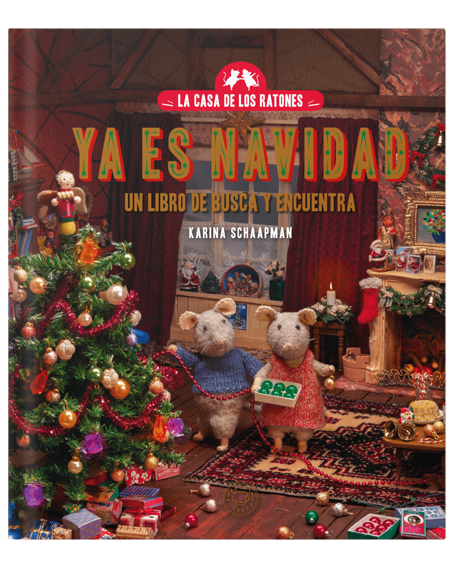 La casa de los ratones - Ya es Navidad: Un libro de busca y encuentra