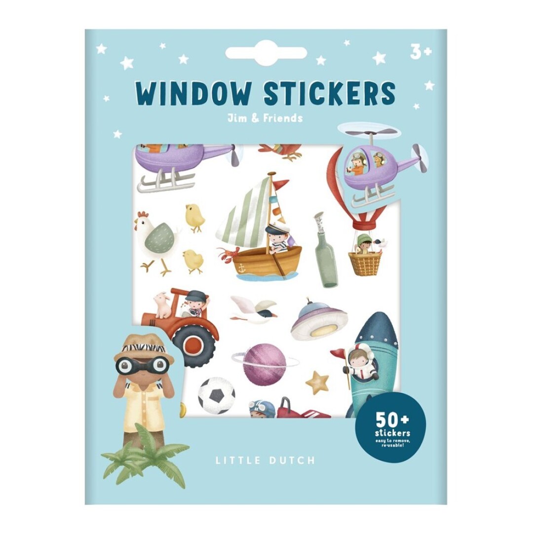 Pegatinas para ventanas azul