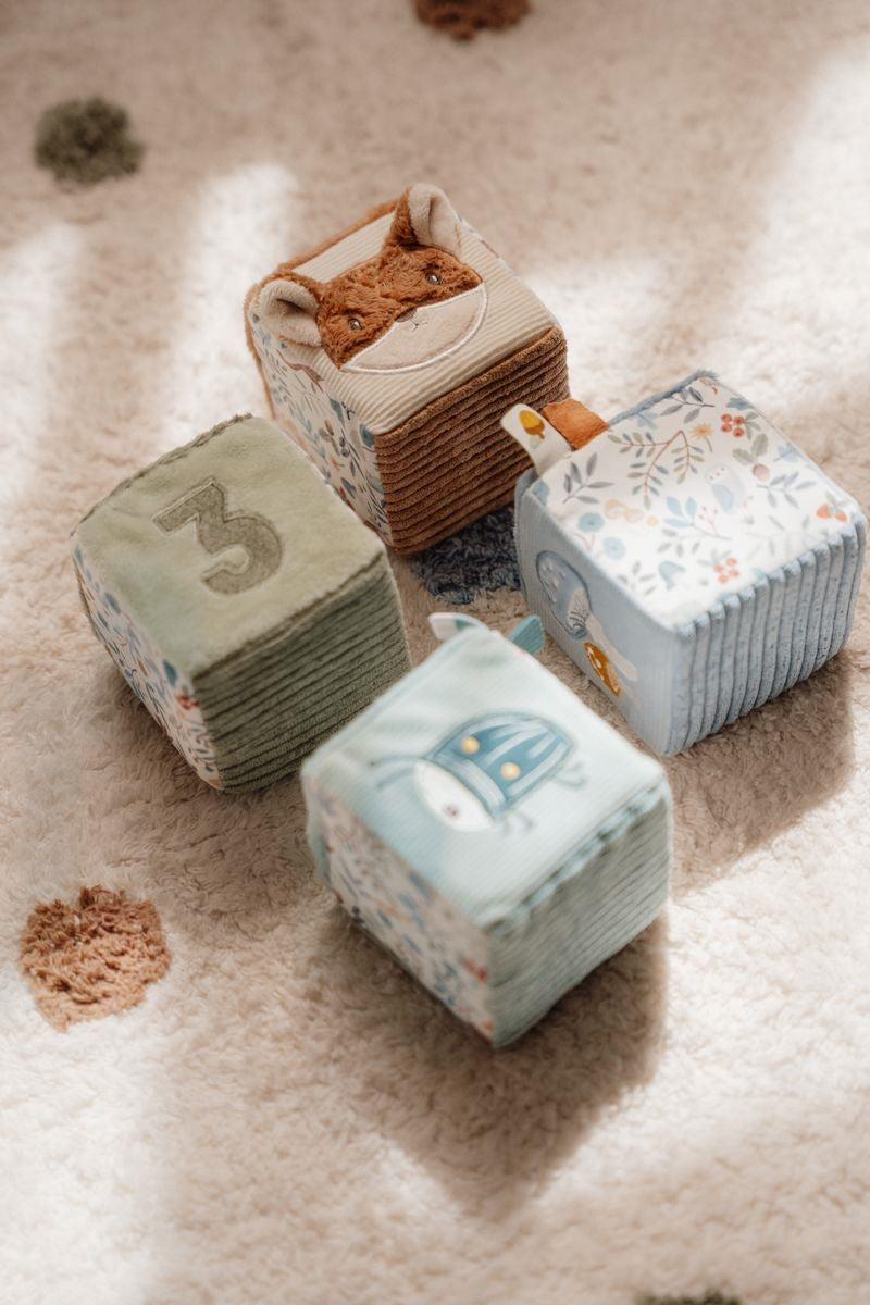 Cubos blanditos Forest Frie - Little Dutch