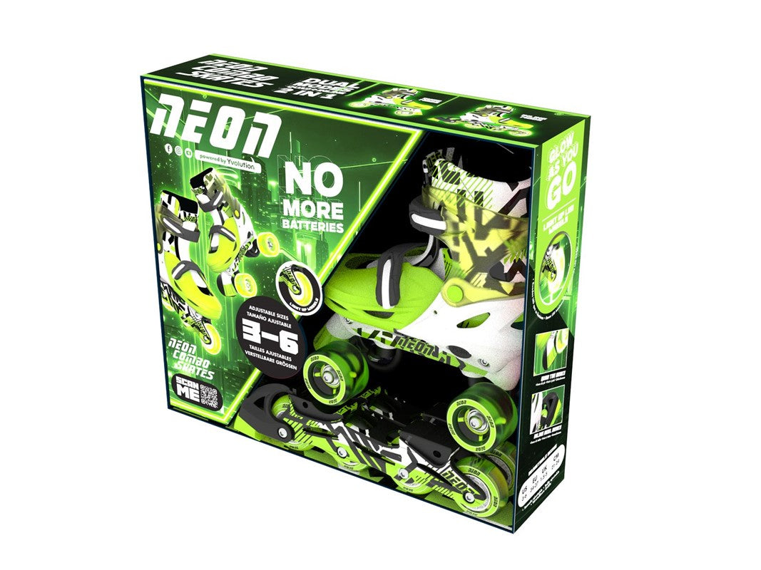 Patines evolutivos Verde Yvolution