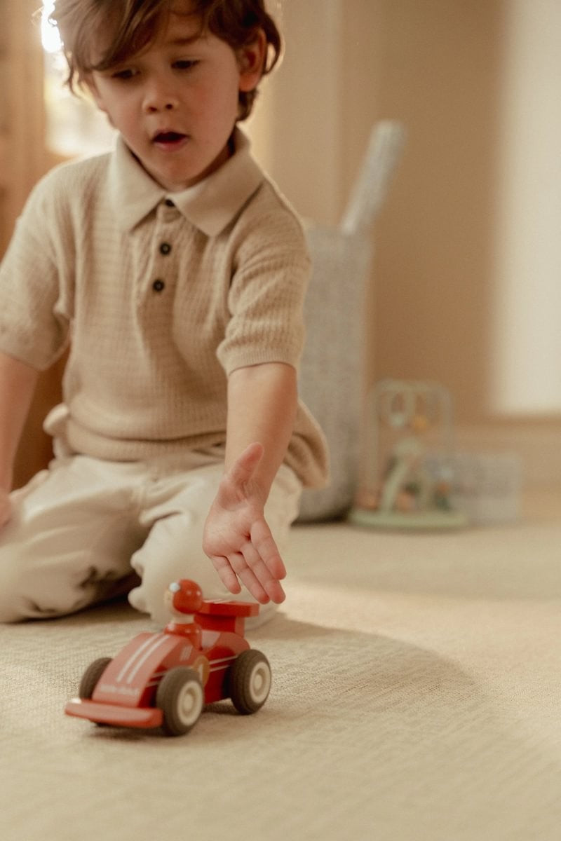 Set 2 coches de carrera Little dutch