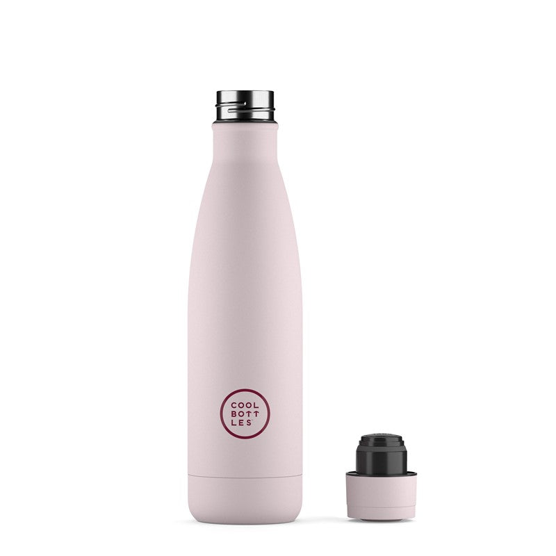 Botella térmica acero Pastel Pink 500ml - The Coolbottles
