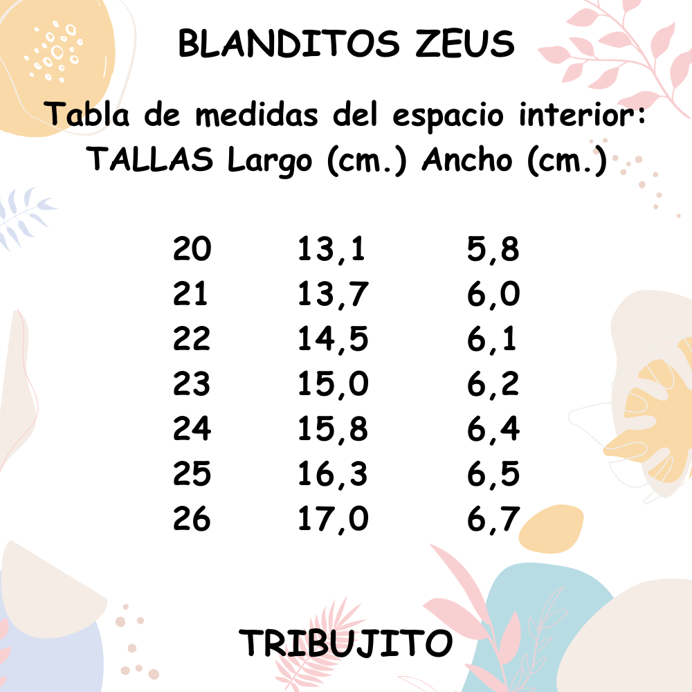 Guía de Tallas