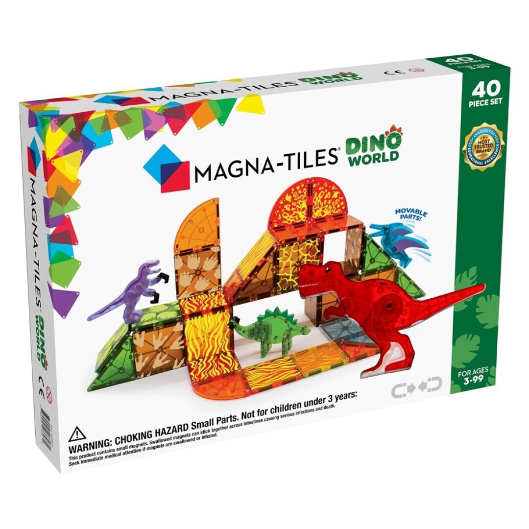 MAGNA-TILES - Set Dino World 40