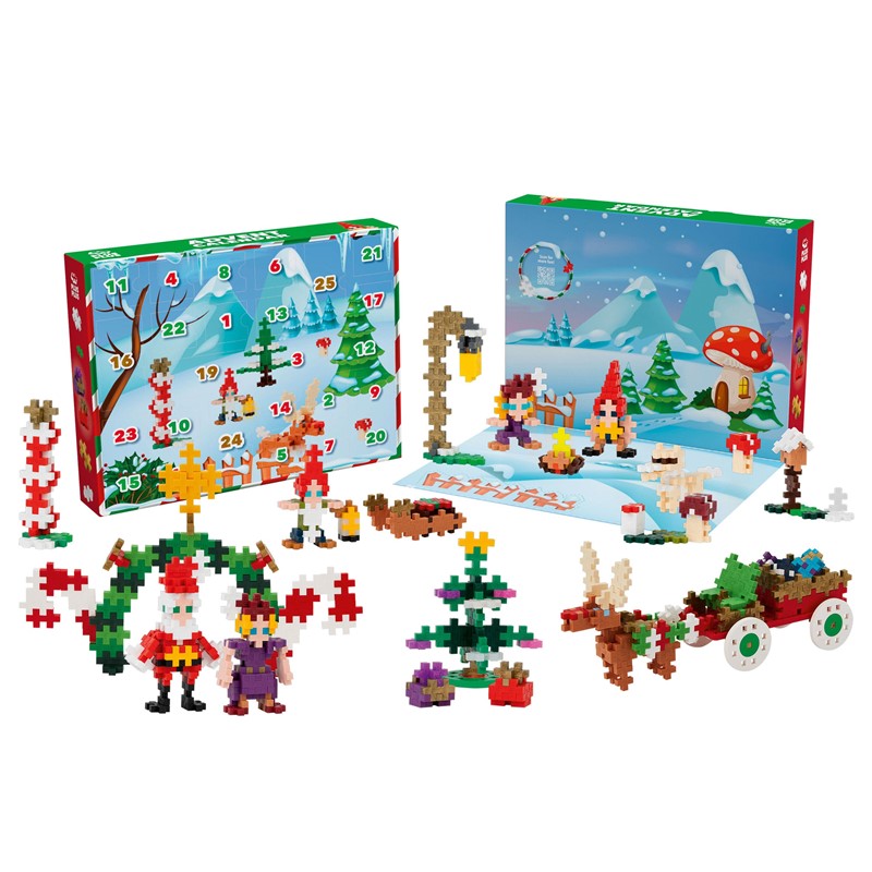 Calendario de Adviento 600 pcs Plus Plus