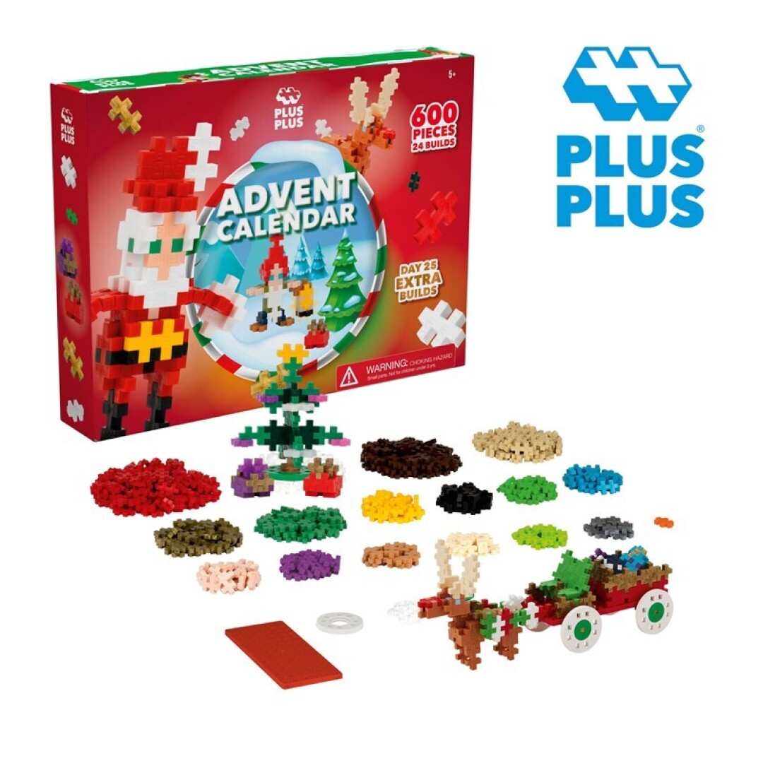 Calendario de Adviento 600 pcs Plus Plus