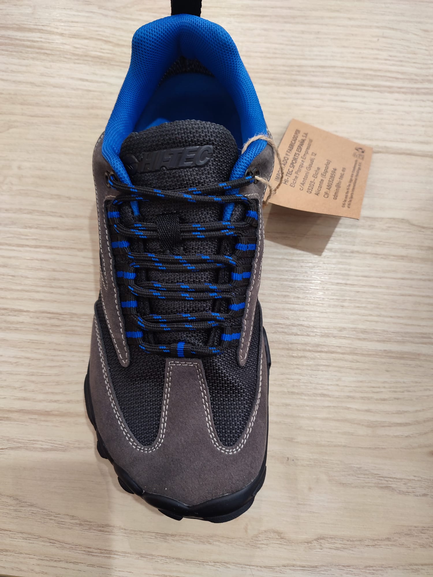 HI-TEC - Deportiva Fígaro Grey & Blue