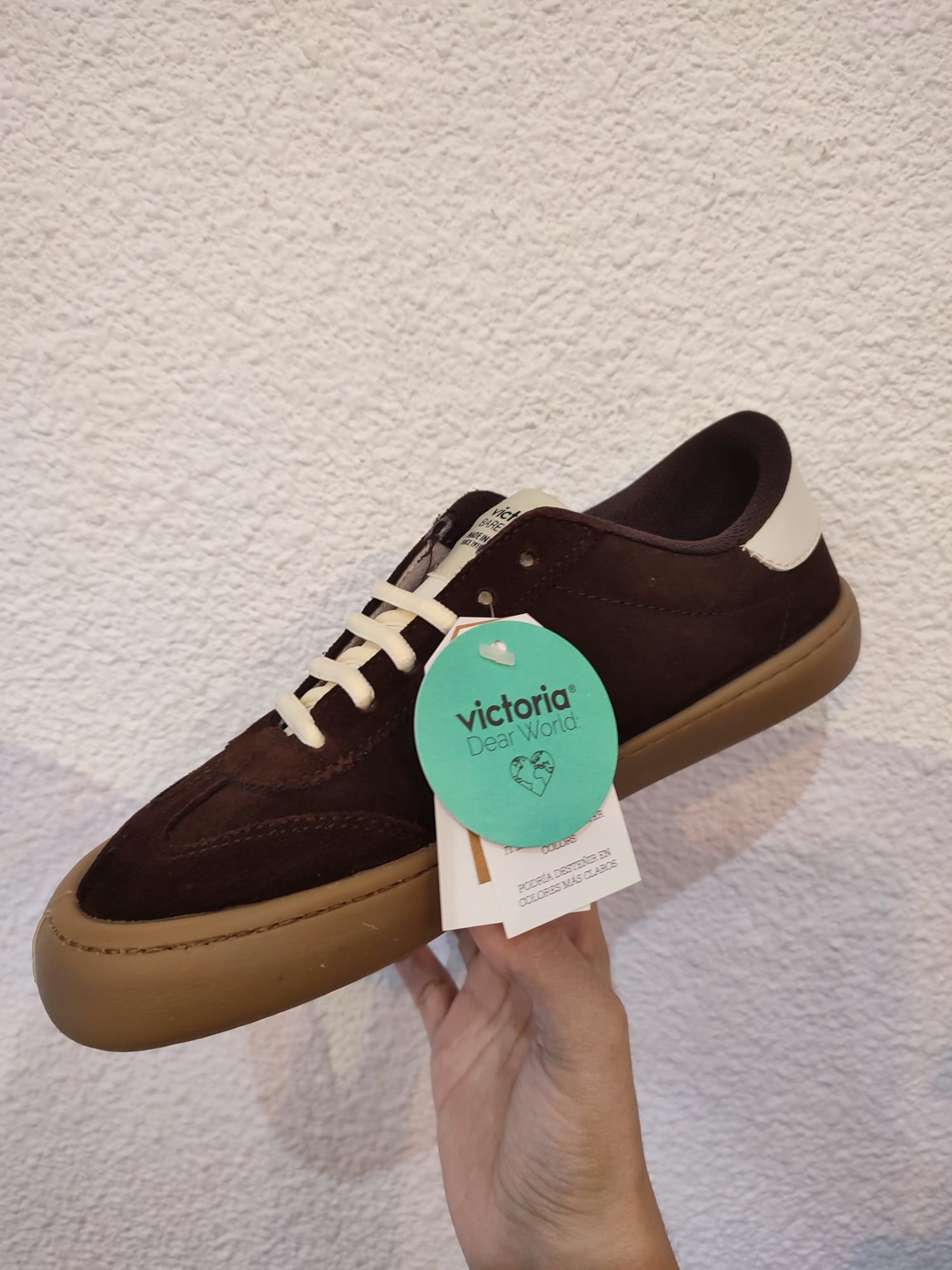 Victoria Deportiva Olmo Barefoot Marrón Serraje