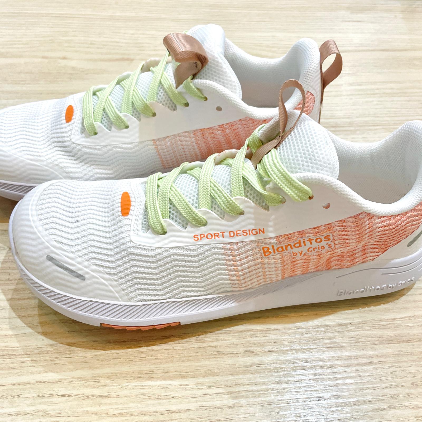 Deportivas Poseidón Orange Blanditos