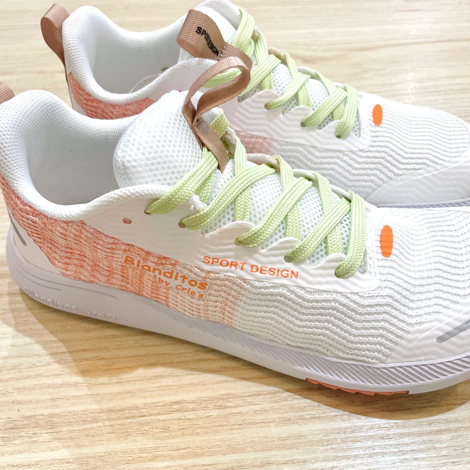 Deportivas Poseidón Orange Blanditos