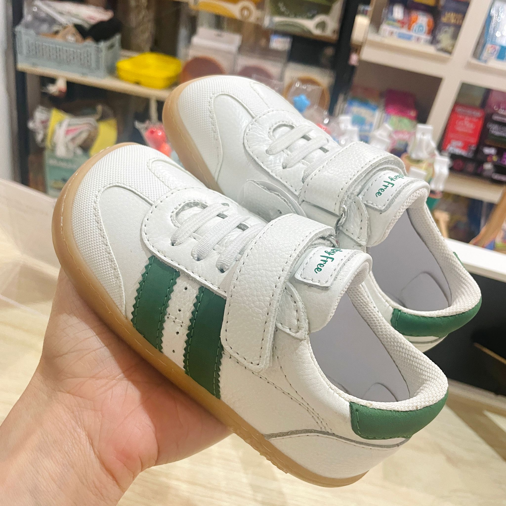 Deportiva Piel Blanco & Verde  – Chetto