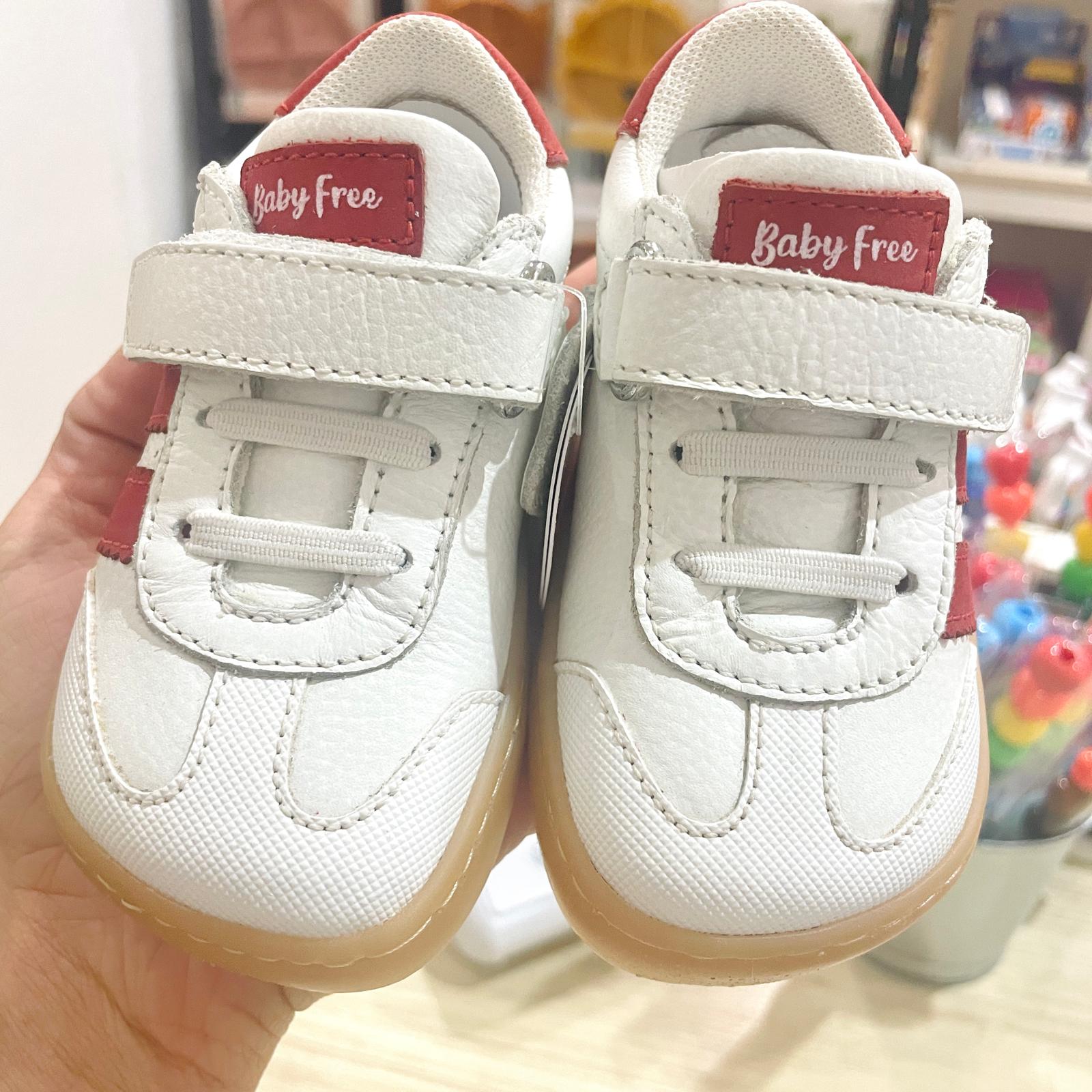 Deportiva Piel Blanco & Rojo  – Chetto