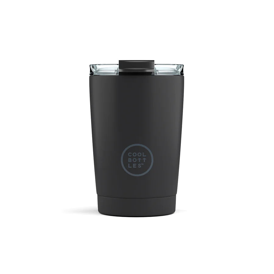 Vaso térmico acero Mono Black 330 ml- Cool Bottles