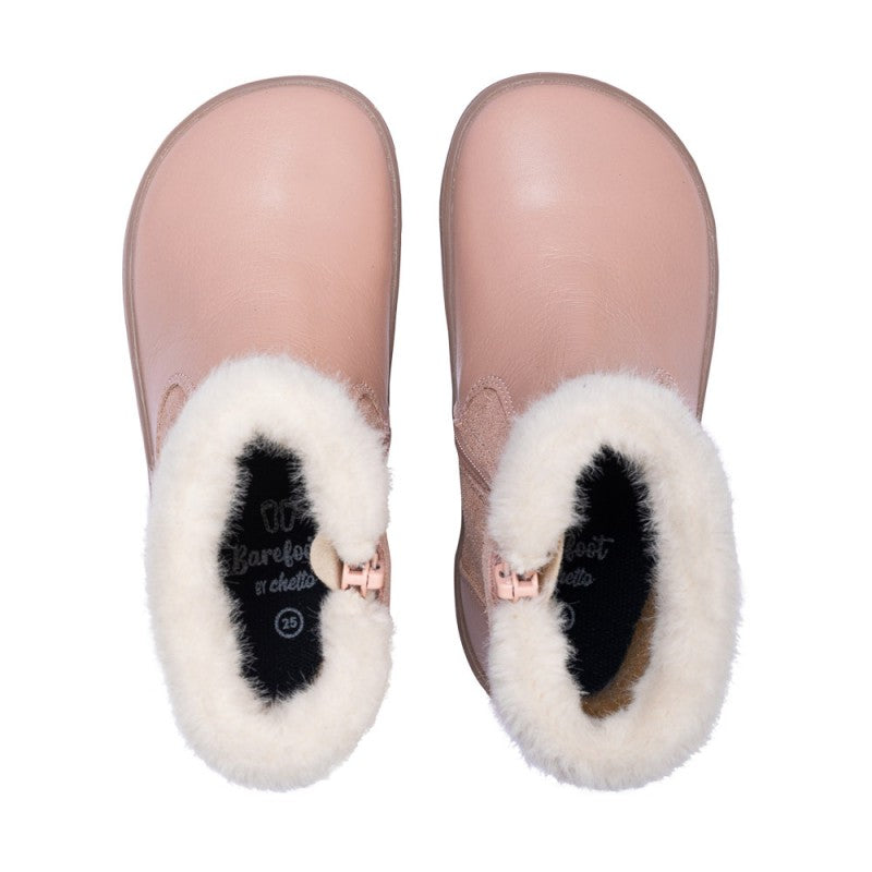 Botin respetuoso serraje Rosa – Chetto