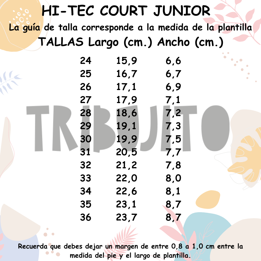 Guía de Tallas