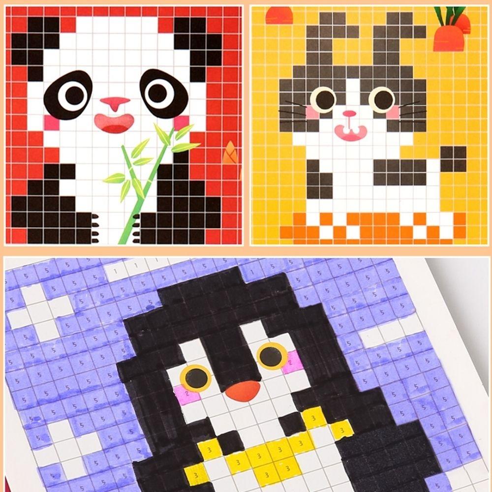 Cuaderno Pixel Art Animal World - Jar meló