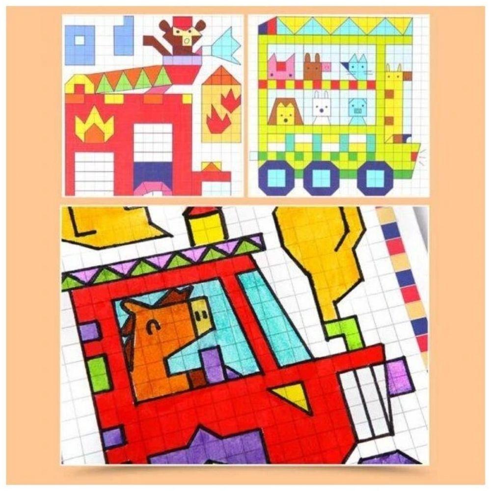 Cuaderno Pixel Art Vehículos - Jar meló