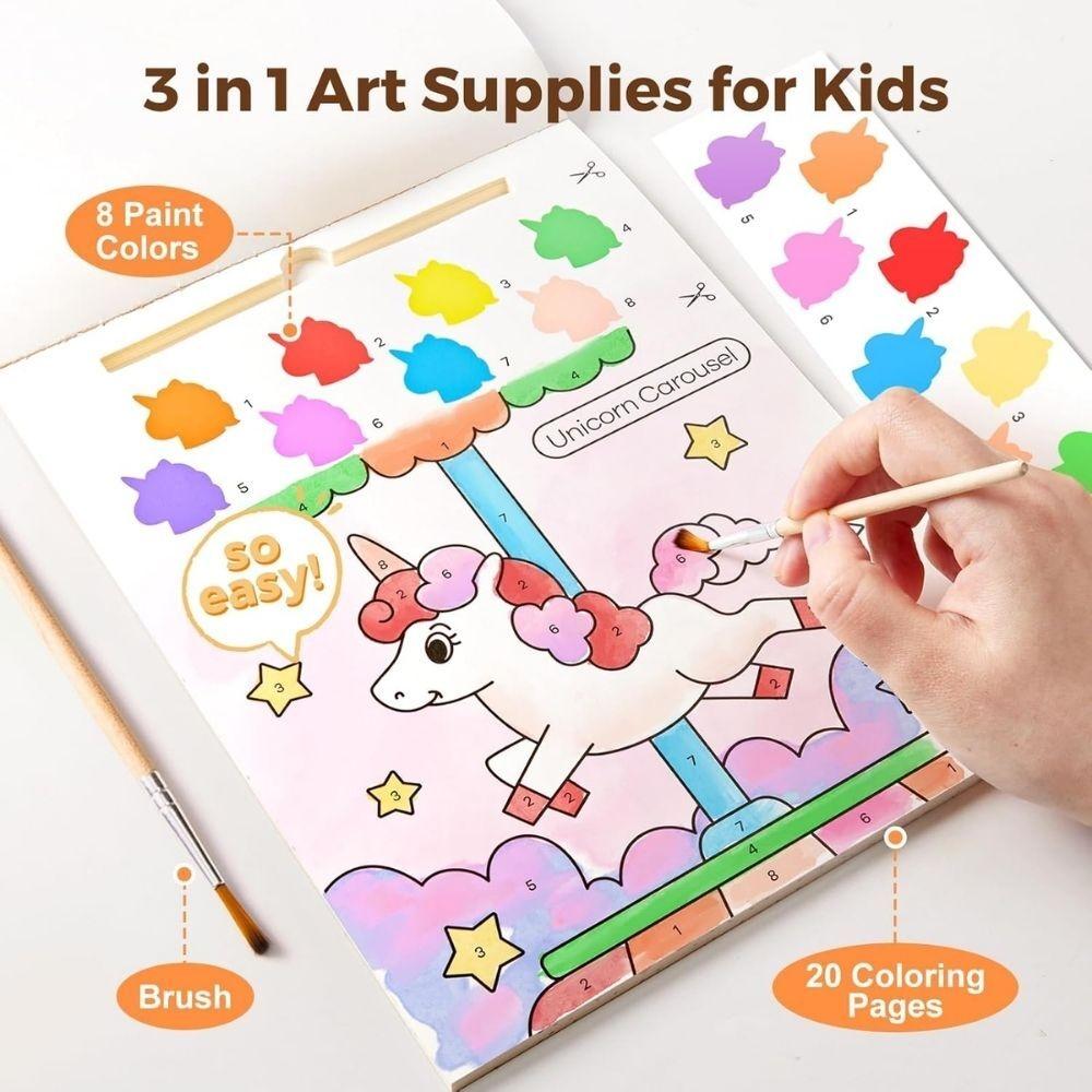 Cuaderno con Acuarela Unicornio - Jar meló