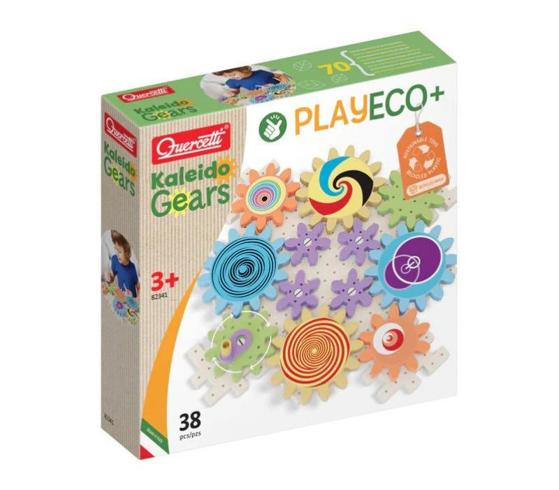 Juego de engranajes 38 piezas - bioplástico