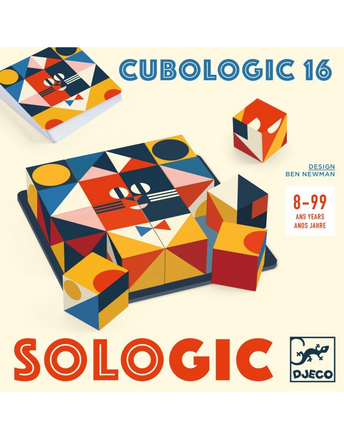 Cubologic 16 SOLOGIC - Juego de lógica