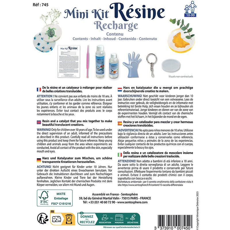 Mini Kit Resina - Sentosphere