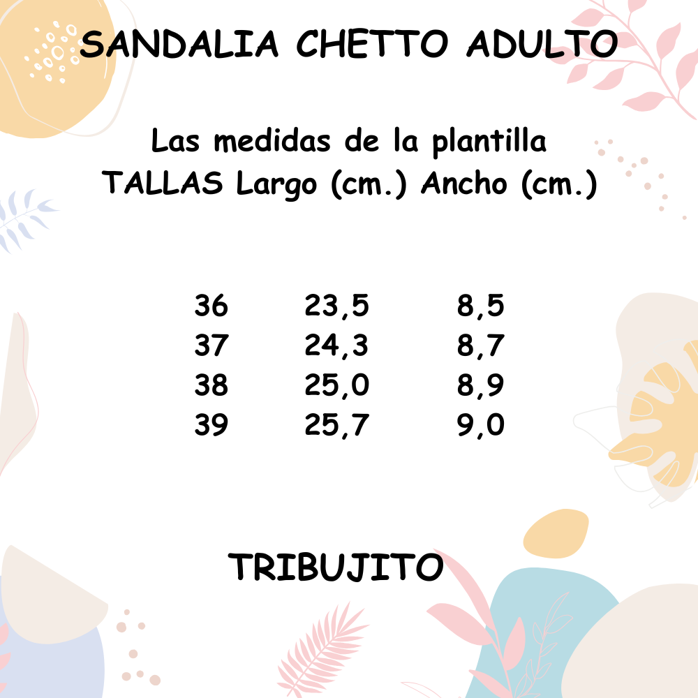 Guía de Tallas