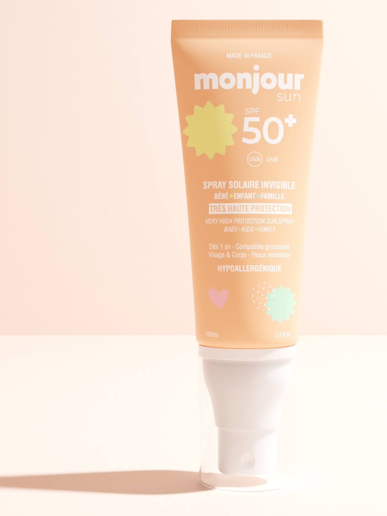 Spray solar invisible SPF 50+ - MONJOUR