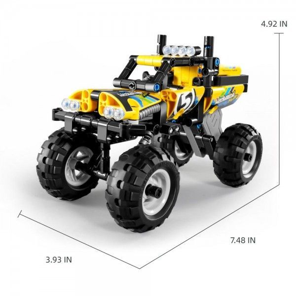 Todoterreno 4x4 amarillo 199 pzas - iMMaster