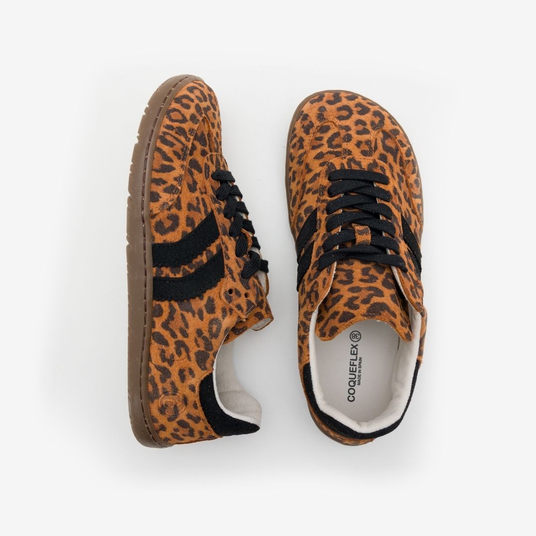 Deportiva adulto Coqueflex Leopardo