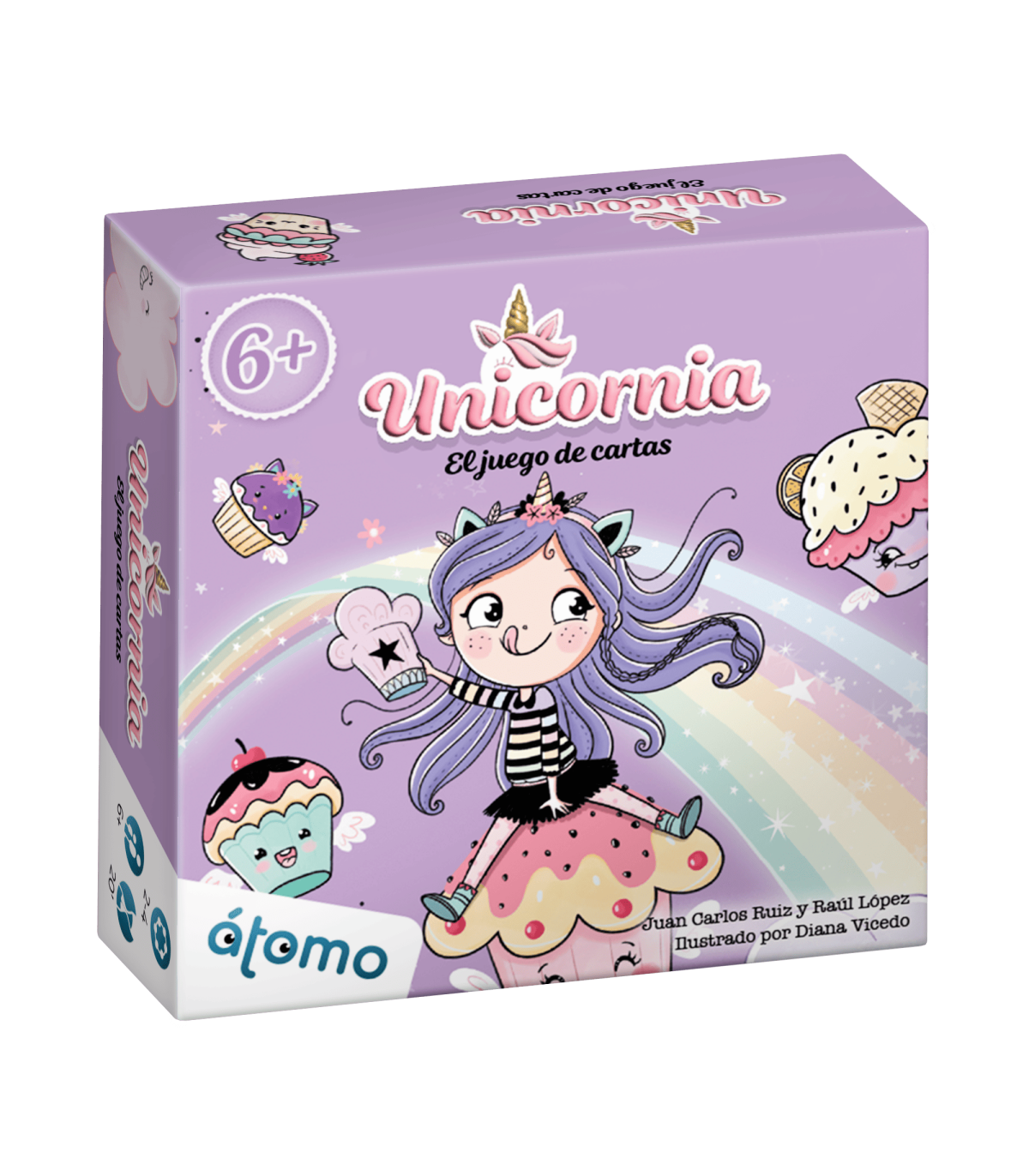 Unicornia Juego de cartas - Átomo