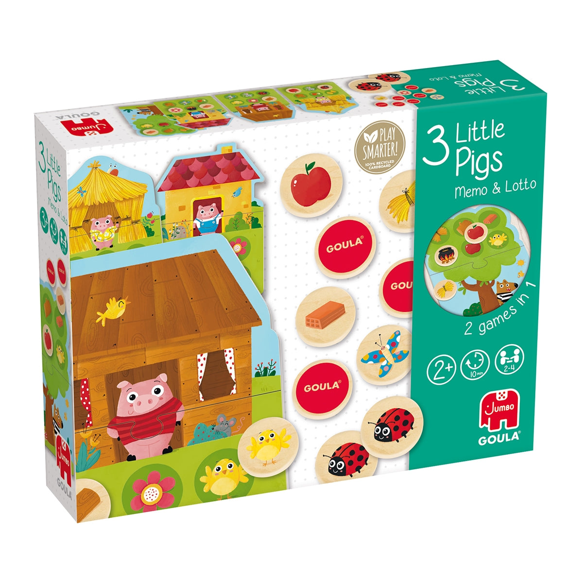 3 Little Pigs Memo y loto - Goula