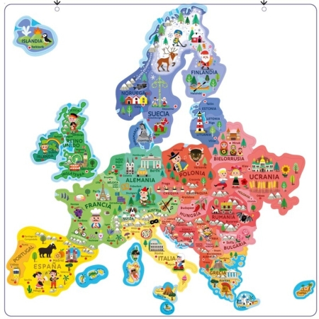 Mapa magnético Europa