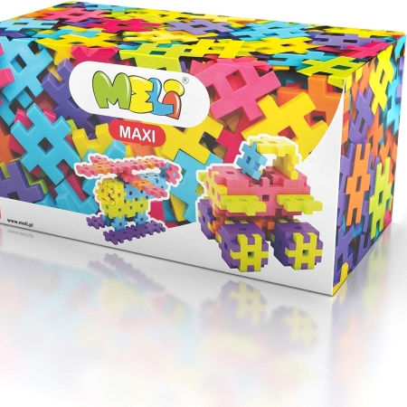 Bloques construcción MELI – Maxi 100 piezas