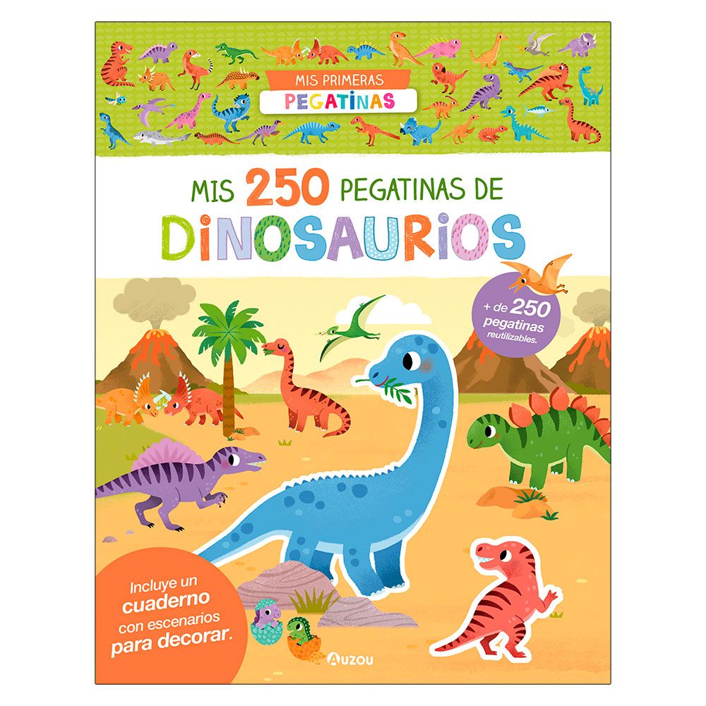 250 pegatinas Dinosaurios - Tribujito Tienda Online